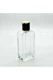 PARFÜM VE KOLONYA ŞİŞESİ 50 ML 10 ADET IPHONE SİYAH KAPAK CAM ŞİŞE
