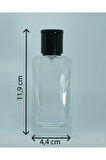 PARFÜM VE KOLONYA ŞİŞESİ 50 ML 5 ADET IPHONE BEYAZ KAPAK CAM ŞİŞE