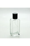 PARFÜM VE KOLONYA ŞİŞESİ 50 ML 10 ADET IPHONE BEYAZ KAPAK CAM ŞİŞE