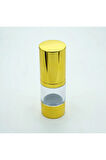 LOSYON VE KREM ŞİŞESİ 15 ML 2 ADET AİRLESS ŞİŞE