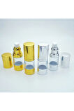 LOSYON VE KREM ŞİŞESİ 15 ML 3 ADET AİRLESS ŞİŞE