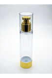 LOSYON VE KREM ŞİŞESİ 100 ML 5 ADET PARLAK AİRLESS ŞİŞE