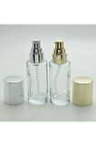 Krem Ve Losyon Şişesi 50 ml (2 ADET) Boş Şeffaf Şişe