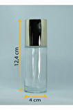 Krem Ve Losyon Şişesi 50 ml (2 ADET) Boş Şeffaf Şişe