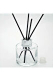 BOŞ SİLİNDİR BAMBU 100 ML ( 4 ADET ) ŞEFFAF ODA ŞİŞESİ