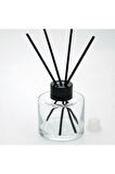 BOŞ SİLİNDİR BAMBU 100 ML ( 4 ADET ) ŞEFFAF ODA ŞİŞESİ