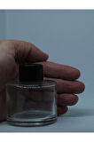 BOŞ SİLİNDİR BAMBU 100 ML ( 4 ADET ) ŞEFFAF ODA ŞİŞESİ