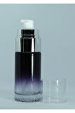 LOSYON VE KREM ŞİŞESİ 40 ML ( 2 ADET) SİYAH GRİ KAPAKLI BOŞ ŞİŞE