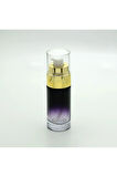LOSYON VE KREM ŞİŞESİ 40 ML (20 ADET) SİYAH SARI KAPAKLI BOŞ ŞİŞE