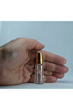 Roll-on Parfüm Şişesi 5 ml (20 ADET) Sarı Kapaklı Boş Şişe