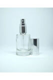 BOŞ PARFÜM VE KOLONYA ŞİŞESİ 12 ML (5 ADET) BOŞ METAL GRİ SPREY