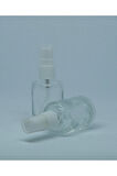BOŞ PARFÜM VE KOLONYA ŞİŞESİ 12 ML (3 ADET) BOŞ PLASTİK BEYAZ SPREY