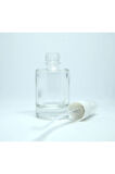 BOŞ PARFÜM VE KOLONYA ŞİŞESİ 12 ML (3 ADET) BOŞ PLASTİK BEYAZ SPREY