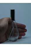 PARFÜM ŞİŞESİ 70 ML (6 ADET) BOŞ AMPUL ŞİŞE GRİ KAPAK PLASTİK VALF