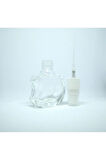 BOŞ PARFÜM VE KOLONYA ŞİŞESİ 10 ML 3 ADET BOŞ CAM BEYAZ SPREY ŞİŞE