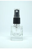 BOŞ PARFÜM VE KOLONYA ŞİŞESİ 5 ML 5 ADET BOŞ CAM SİYAH SPREY ŞİŞE