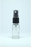 BOŞ PARFÜM VE KOLONYA ŞİŞESİ 4 ML 5 ADET BOŞ CAM SİYAH SPREY ŞİŞE