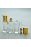 BOŞ PARFÜM ŞİŞESİ 20 ML (10 ADET) BOŞ ŞEFFAF ŞİŞE