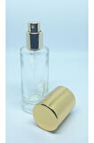 BOŞ PARFÜM ŞİŞESİ 20 ML (10 ADET) BOŞ ŞEFFAF ŞİŞE