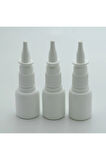 BOŞ BURUN SPREYİ 25 ML (10 ADET) BEYAZ BOŞ PLASTİK