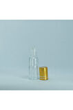 BOŞ PARFÜM ŞİŞESİ 4-5 ML (5 ADET) ROLL-ON SARI KAPAKLI BOŞ ŞİŞE