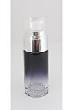 BOŞ KREM VE LOSYON ŞİŞESİ 40 ML (5 ADET) SİYAH GRİ KAPAKLI BOŞ ŞİŞE