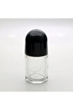 BOŞ PARFÜM ŞİŞESİ 50 ML (3 ADET) ŞEFFAF ROLL-ON BOŞ ŞİŞE