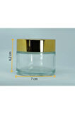 BOŞ KREM KAVANOZU 100 ML (3 ADET) ŞEFFAF BOŞ ŞİŞE