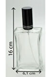 BOŞ PARFÜM ŞİŞESİ 50 ML (10 ADET) IPHONE (ÇEVİRMELİ KAPAK) METAL KAPAK PLASTİK VALF IPHONE BOŞ ŞİŞE