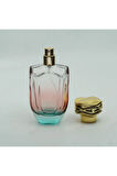 PARFÜM ŞİŞESİ 100 ML 10 ADET ÇİFT RENKL OVAL KOLAY KAPAMA MODEL