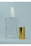 BOŞ PARFÜM ŞİŞESİ 100 ML (3 ADET) İÇBÜKEYI METAL KAPAK PLASTİK VALF İÇBÜKEY BOŞ ŞİŞE