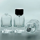 BOŞ PARFÜM ŞİŞESİ 50 ML MOUNT(DAĞ) (3 ADET) (SPREY APARAT İLE KAPATILIR-KOLAY KAPAMA) BOŞ ŞİŞE