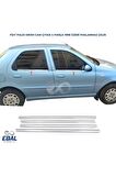 Fiat Palio Krom Cam Çıtası 4 prç. 1998 Üzeri P. Çelik