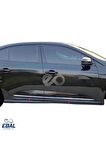 Renault Megane 4 Krom Yan Kapı Çıtası 4 Kapı 2016 P.ÇELİK