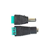 Erkek + Dişi 5.5mm 2.1 DC Soket