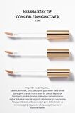 İnce Dokulu Pürüzsüz Görünüm Sağlayan Concealer Stay Tip Concealer High Cover 23(Sand)