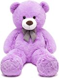 80 cm Papyonlu Peluş Ayıcık - % 100 YERLİ ÜRÜN