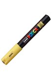 Uni-Ball Posca Su Bazlı Boyama Kalemi 0.7 Poster Markörü 0.7 Mm Sarı pc-1m (6 Lı Paket)