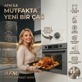 Alveus AFM Serisi FC-38 Cam Antrasit-Gri  3'lü Ankastre Set ( FM7710 + FM2210 + FM3407 )