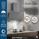 Alveus AFM Serisi FC-38 Cam Antrasit-Gri  3'lü Ankastre Set ( FM7710 + FM2210 + FM3407 )