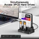 K310CL M.2 NVME SSD/SATA HDD CLONER