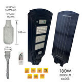 Cata Solar Güneş Enerjili Sokak Armatürü 180 W