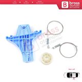 VW Jetta MK6 A6 IV 2010-2018 5C6 5C6839461 İçin Elektrikli Arka Sol Cam Kriko Tamir Seti