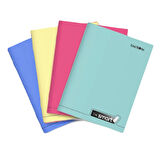 Çınar Im Smart A4 60 Yaprak Plastik Kapak Dikişli Defter 2 Çizgili+2 Kareli