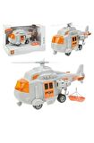 Oyuncak Kurtarma Helikopteri Sesli Işıklı Hlikopter 1:20 Ölçek