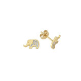 Altın Fil Küpe 1,25 Gram