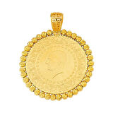 Altın Çerçeve Kolye Ucu