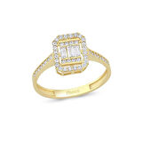 Altın Baget Yüzük