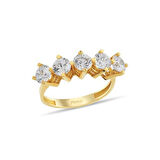 Altın Beştaş Yüzük