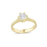 ALTIN TEKTAŞ YÜZÜK Gramı :1,53